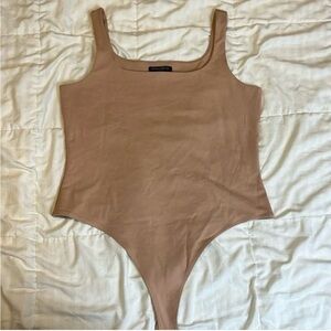Banana Republic Tan Bodysuit One Piece